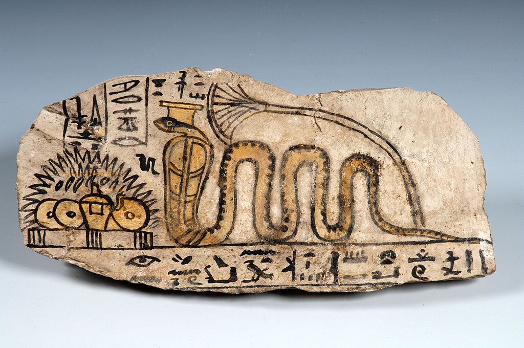 Ostracon_dedicated_to_Meretseger_by_Amenkhau